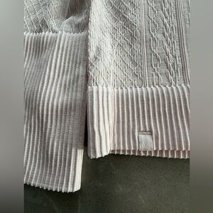 Lululemon Rest Less Textured Long sleeve in Light Pink - Size 10